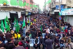 تظاهرات علیه معامله قرن در نوار غزه فلسطین + تصاویر