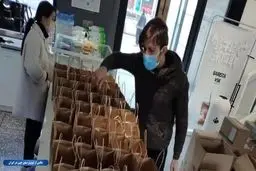 جوان ایرانی در ووهان ماند تا در مبارزه با کرونا به پزشکان چینی کمک کند