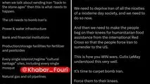 روزنامه‌نگار نزدیک به ترامپ: باید مردم ایران را به جایی برسانیم که برای دریافت کمک‌های غذایی بشردوستانه از صلیب سرخ بین‌المللی التماس کنند