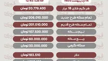 قیمت طلا، سکه و دلار امروز دوشنبه 14 اردیبهشت