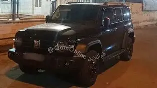 خودروی تانک ۳۰۰ به دلیل فرار از دستور پلیس و سرعت بیش از ۱۸۰ کیلومتر توقیف شد