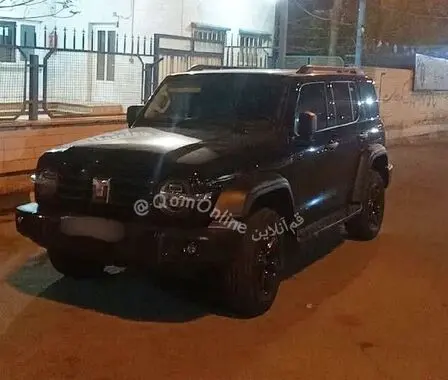خودروی تانک ۳۰۰ به دلیل فرار از دستور پلیس و سرعت بیش از ۱۸۰ کیلومتر توقیف شد