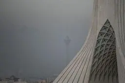 احتمال وقوع طوفان گرد و خاک در تهران