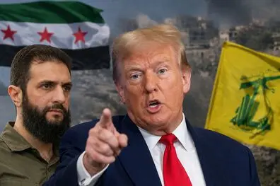 ترامپ: جولانی وارد عمل خواهد شد و کار حزب‌الله را یکسره خواهد کرد+ ویدیو