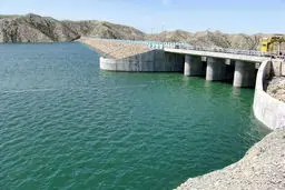 حجم آب این سد ۲ برابر شد