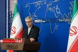 بقایی: ایران با حسن‌نیت در روندهای دیپلماتیک شرکت می‌کند /آمریکا تا الان رفوزه شده است