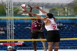 تیم والیبال ساحلی نایب قهرمان آسیا شد