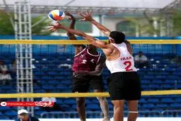 تیم والیبال ساحلی نایب قهرمان آسیا شد