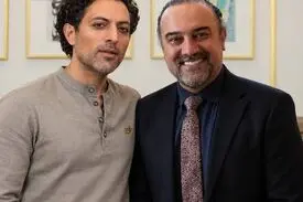 وقتی کفگیر اشکان خطیبی و برزو ارجمند به ته دیگ خورد+ ویدیو