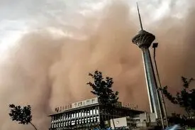 هشدار نارنجی طوفان و گردوخاک در برخی مناطق کشور