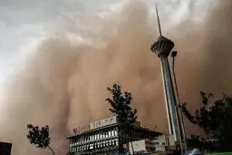 هشدار نارنجی طوفان و گردوخاک در برخی مناطق کشور