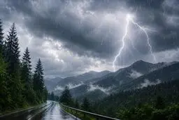 هشدار هواشناسی برای ۸ استان؛ رگبار و رعدوبرق در نیمه شمالی