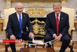 آغاز نشست ترامپ با نتانیاهو در کاخ سفید