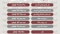 قیمت طلا، سکه و دلار امروز پنجشنبه 31 اردیبهشت