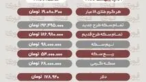 قیمت طلا، سکه و دلار امروز پنجشنبه 31 اردیبهشت