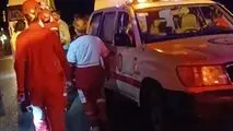 ۴۷ مصدوم بر اثر واژگونی اتوبوس بم به مشهد