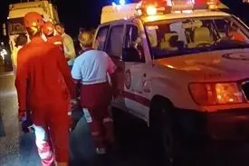 ۴۷ مصدوم بر اثر واژگونی اتوبوس بم به مشهد