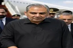 وزیر کشور پاکستان وارد مشهد شد