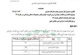 نرخ مالیات انواع سیگار در سال ۱۴۰۵ اعلام شد