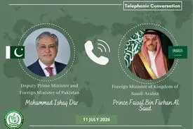 رایزنی تلفنی وزرای خارجه پاکستان و عربستان درباره تشدید تنش‌ها در منطقه