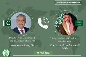 رایزنی تلفنی وزرای خارجه پاکستان و عربستان درباره تشدید تنش‌ها در منطقه