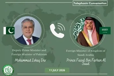 رایزنی تلفنی وزرای خارجه پاکستان و عربستان درباره تشدید تنش‌ها در منطقه