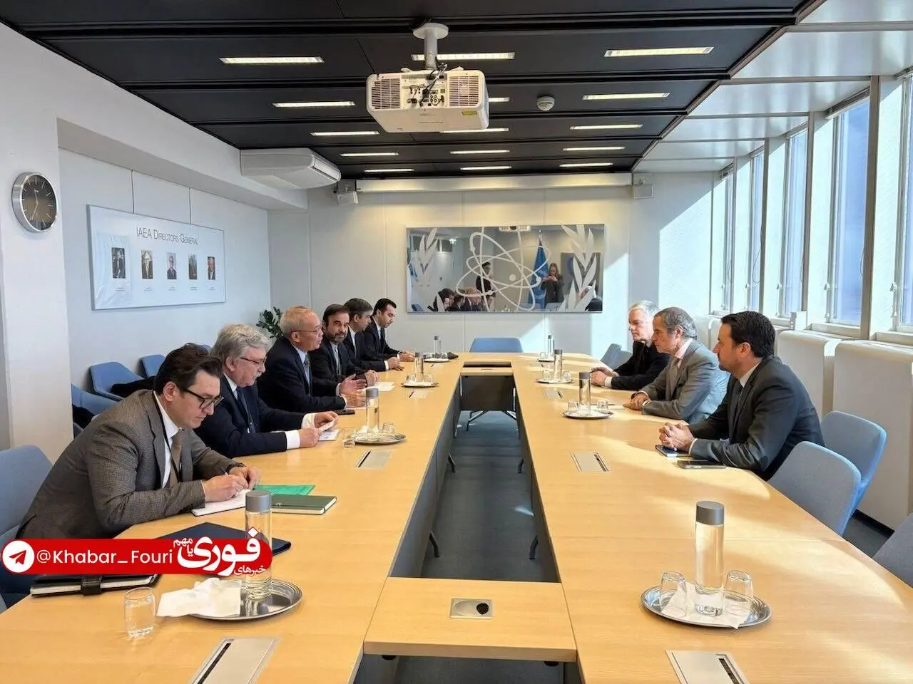 برنامه هسته‌ای ایران، محور دیدار گروسی و سفرای ایران، چین و روسیه