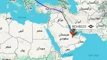 فرود C-5 Galaxy آمریکا در العدید قطر