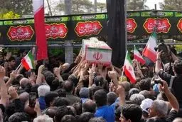 خاکسپاری شهدای مقاومت ملی فردا در بهشت زهرا(س)