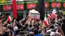 خاکسپاری شهدای مقاومت ملی فردا در بهشت زهرا(س)