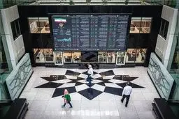 شاخص کل بورس ۳۵ هزار واحد منفی شد