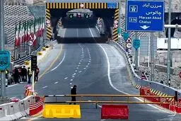 جاده چالوس بعد از ۳ روز باز شد