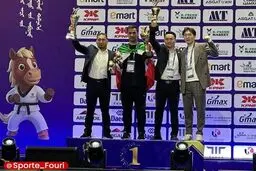 قهرمانی تیم ملی پاراتکواندو مردان ایران در آسیا