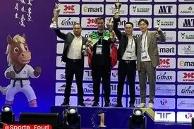 قهرمانی تیم ملی پاراتکواندو مردان ایران در آسیا