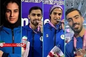 پایان کار دوومیدانی کاران ایران با یک مدال نقره و ۳ برنز