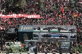  پیکر مطهر رهبر شهید انقلاب برای برگزاری آیین تشییع وارد قم شد+ ویدیو