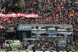  پیکر مطهر رهبر شهید انقلاب برای برگزاری آیین تشییع وارد قم شد+ ویدیو