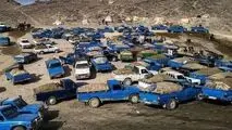 انهدام یک باند قاچاق سوخت در مرز باشماق