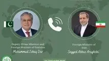 تماس تلفنی عراقچی با همتای پاکستانی