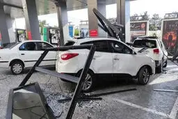انفجار در پمپ‌بنزین حصارسرخ شاندیز؛ نشت گاز علت اولیه حادثه اعلام شد