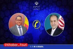 گفتگوی تلفنی وزرای امور خارجه جمهوری اسلامی ایران و سریلانکا 