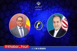 گفتگوی تلفنی وزرای امور خارجه جمهوری اسلامی ایران و سریلانکا 