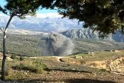 رژیم صهیونیستی مناطق مختلف جنوب لبنان را بمباران کرد