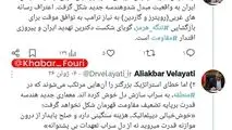 ولایتی: معماری جدید هندسه قدرت برپایه تضعیف مقاومت قهرمان شکل نخواهد گرفت