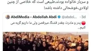 توییت عجیب و جنجالی از نماینده وزیر و رئیس کمیسیون تجدیدنظر رسیدگی به اختلافات گمرکی، درباره جان‌باختگان حوادث دی‌ماه