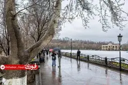 رگبار باران و رعد و برق در ۱۶ استان