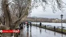 رگبار باران و رعد و برق در ۱۶ استان