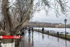 رگبار باران و رعد و برق در ۱۶ استان