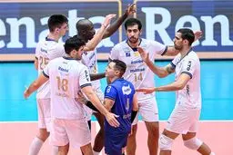 پیروزی یاران کریمی در والیبال باشگاه‌های آمریکای جنوبی