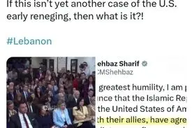 نمونه دیگری از دبه کردن آمریکا